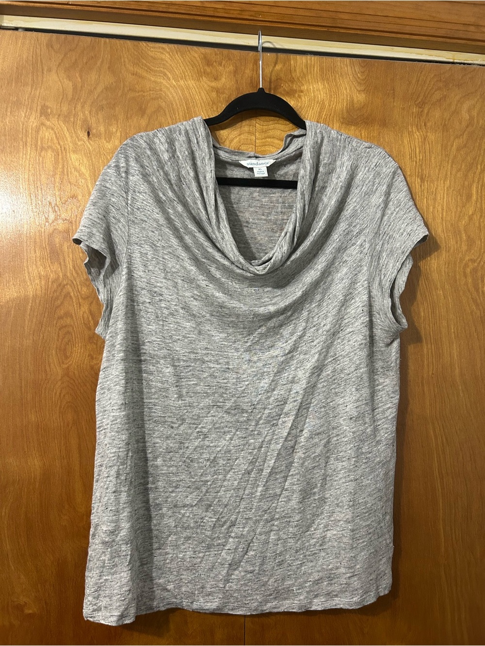 Sundance Gray Cowl New Top